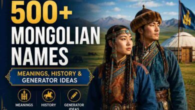 Mongolian Names