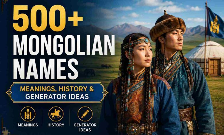 Mongolian Names