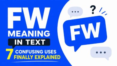 FW Meaning in Text