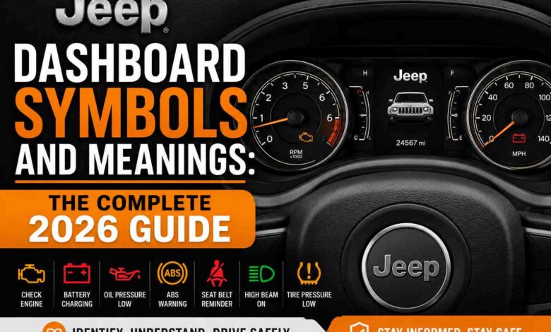 Jeep Dashboard Symbols and Meanings: The Complete 2026 Guide
