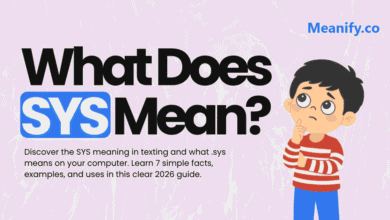 SYS Meaning