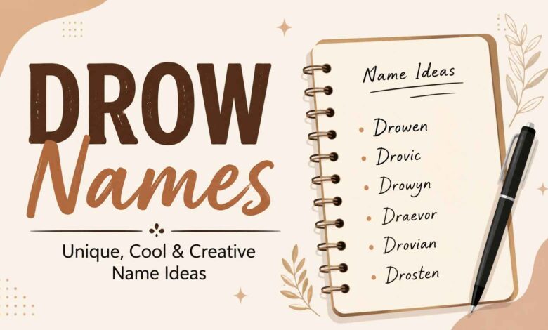 drow names