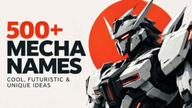 500+ Mecha Names: Cool, Futuristic & Unique Ideas
