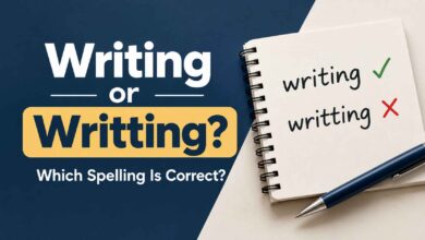Writing or Writting: Which Spelling Is Correct?