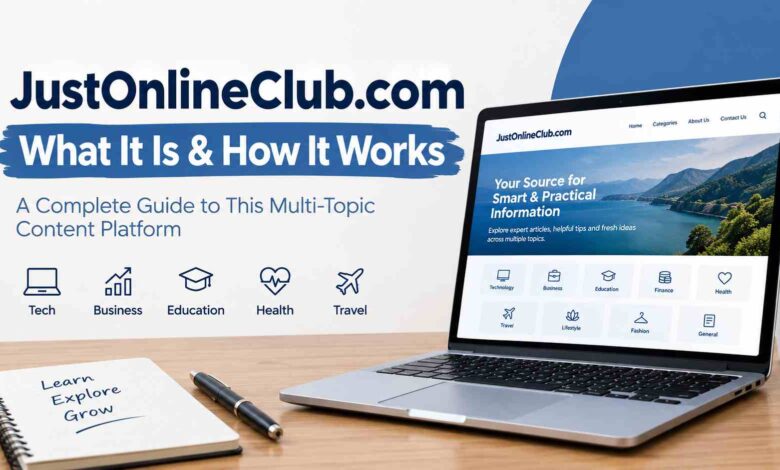 JustOnlineClub.com: Powerful Guide to the Content Platform