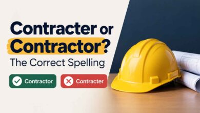 Contracter or Contractor? The Correct Spelling