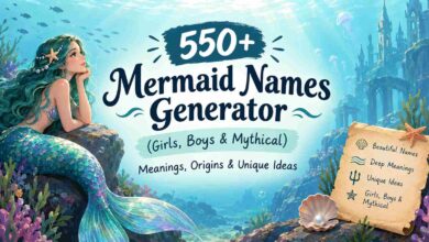 Mermaid names