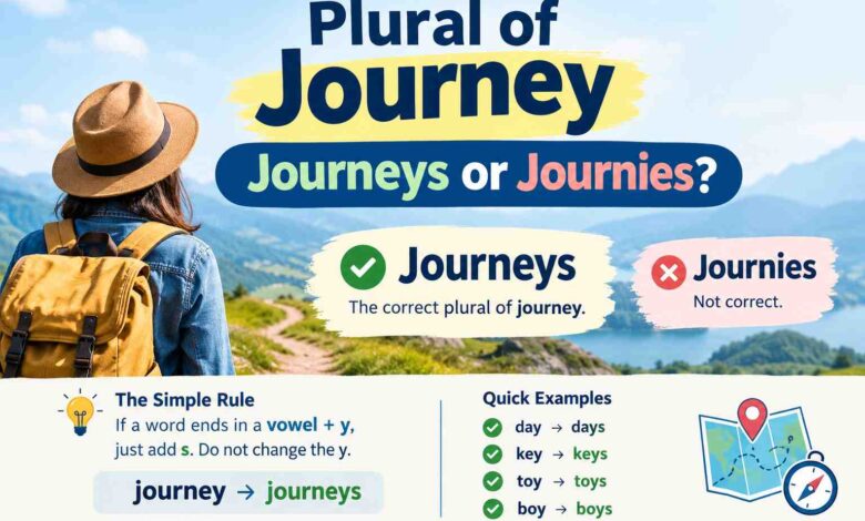 Plural of Journey: Journeys or Journies?