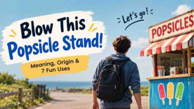 Blow This Popsicle Stand: Meaning & 7 Fun Uses