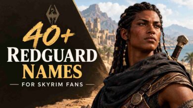 40+ Redguard Names: Skyrim, Male & Female Name Ideas & Generator