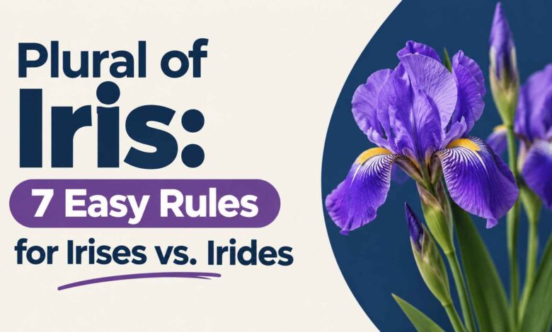 Plural of Iris: 7 Easy Rules for Irises vs. Irides